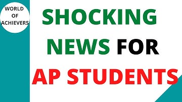 SHOCKING NEWS FOR TS STUDENTS| AP PRACTICAL EXAMS DATES & SYLLABUS|AP INTER EXAMS & SSC EXAMS|ALERTS