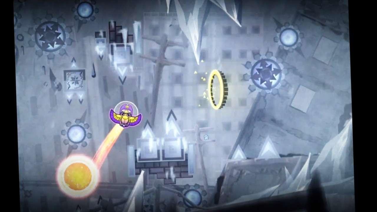 Waterfall geometry dash
