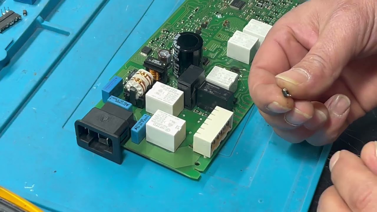 Riparazione scheda lavastoviglie bosch pt.1
