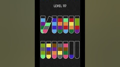water sort puzzle level 117
