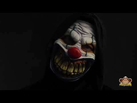 Halloween masker killer clown Big Mouth video