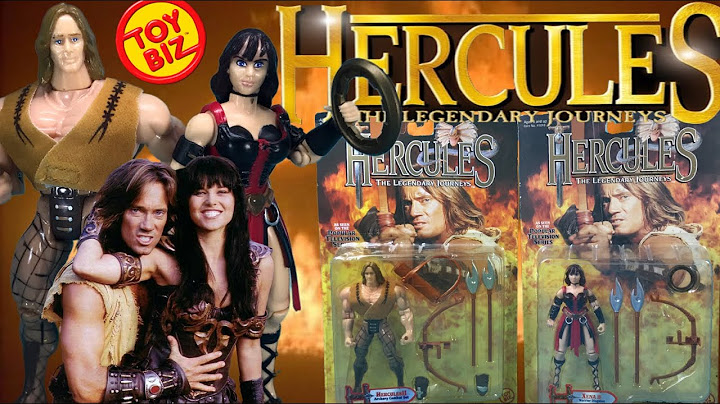 1995 Hercules & 1996 Xena by ToyBiz Retro Unboxing Review