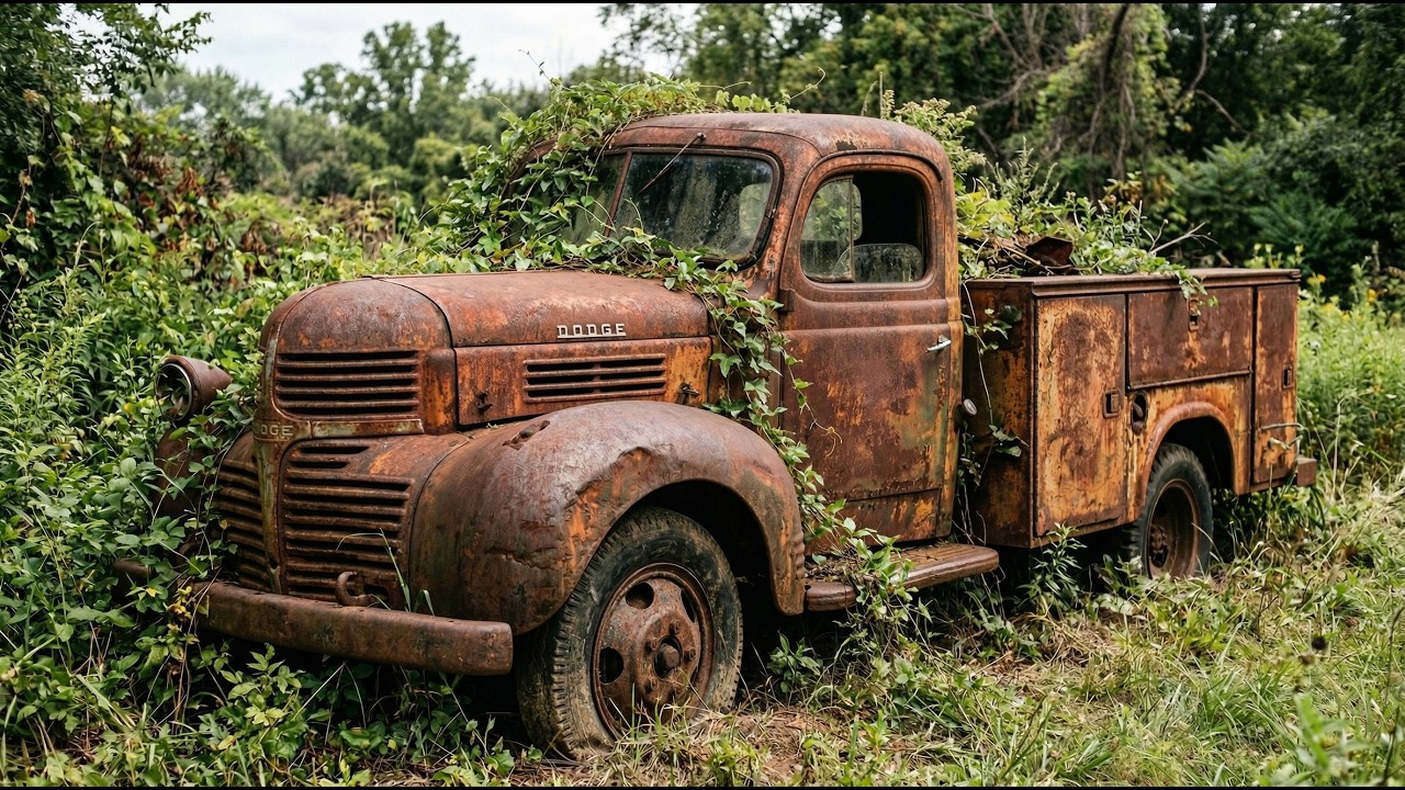 Nobody Touched This 1948 Dodge Truck for 70 Years… Until Now | Full Restoration ASMR
