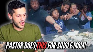 Pastor Stops Sermon to Do THIS for Single Mother!