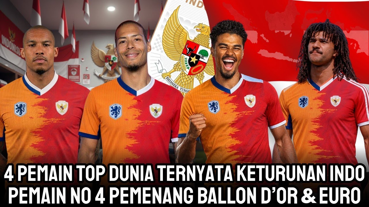 AUTO VIRAL! 4 Pemain Bintang Ini Ternyata Keturunan Indonesia,No 4 Pernah Juara Euro