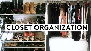 DIY CLOSET ORGANIZATION | Moving Vlog For today