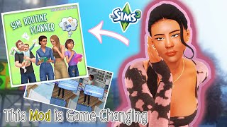 This Sim Routine Planner Mod is Game Changing 📚 // The Sims 3 Mod Overview *NEW*