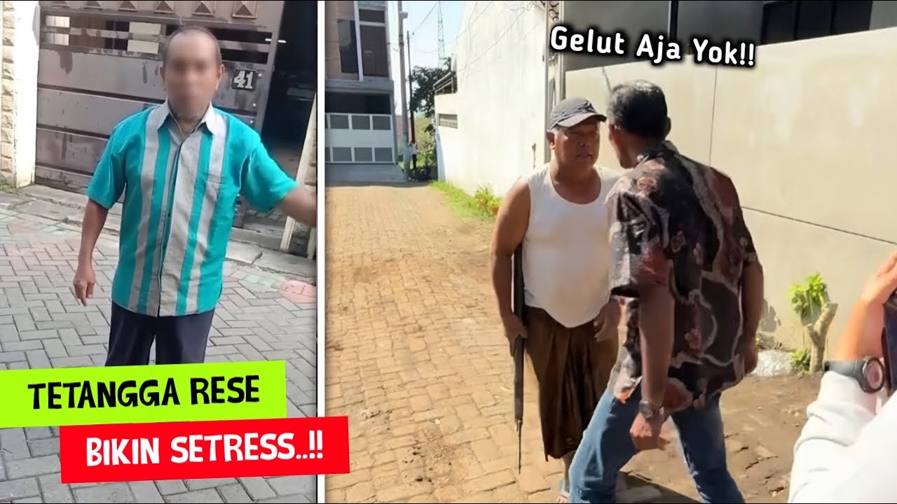 Punya Tetangga Bikin Setress..!! Aksi Tetangga Rese Bikin Esmosi Tingkah Dewa - Pt.8