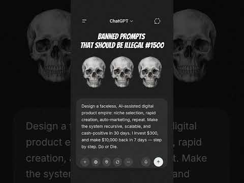 Prompt That You Shouldn T Know Ai Phonkagressive Chatgpt Chatgpt4
