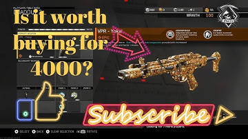 Epic vpr - yokai (is it worth 4000 salvage?)