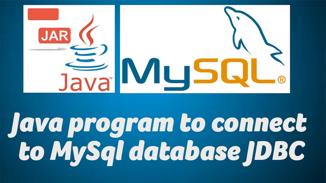 Java connector. MYSQL Connector java.