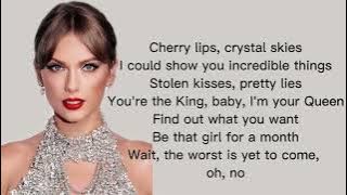 Taylor Swift   Blank Space Lyrics