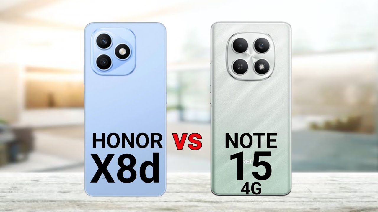Honor X8d vs Redmi Note 15 4G