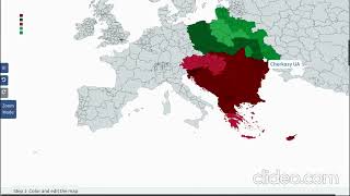 Making 1520 Europe in Mapchart! (4x Speed) (Part 1)