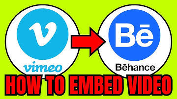 How To EMBED A Vimeo Video On Behance (FULL GUIDE) 2025