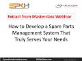Spare parts management webinar  introduction