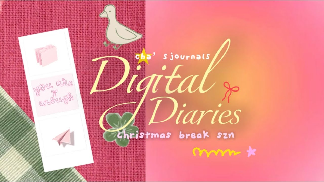 cha’s diarays of sun ☀️: episode 1 | journal tour 2024-2025 ft. yap session 📒