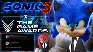 Sonic Movie 3 x The Game Awards is HAPPENING?! [more info!]