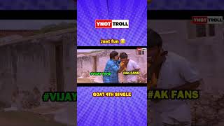 Goat 4th Single Troll    On Y Not Youtube Channel trending tamilmovie indianactor