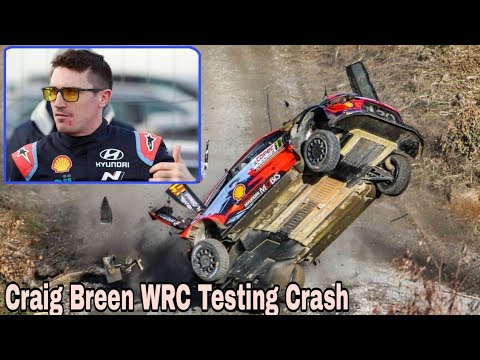 vidoe 🔴 craig breen testing crash video - craig breen accident - hyundai WRC driver crash -