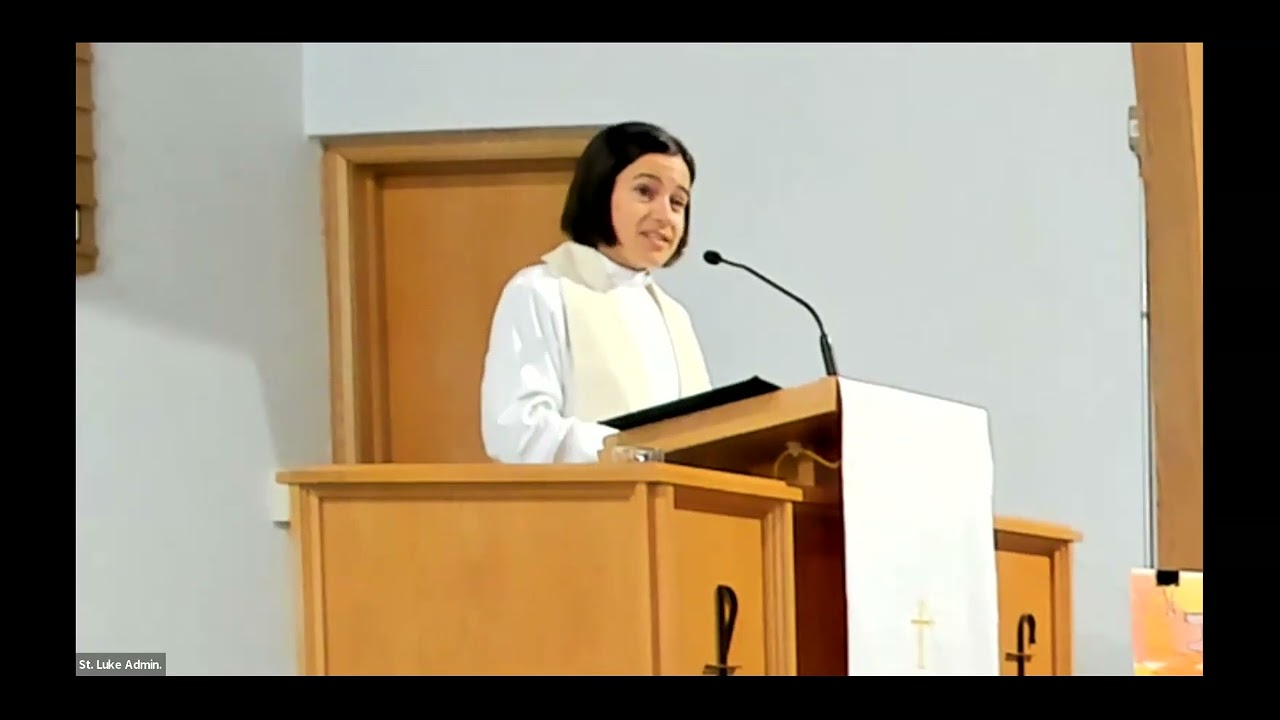 Gospel and sermon for May 18, 2025.