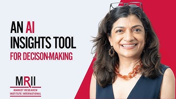 An AI Insights Tool for Decision Making