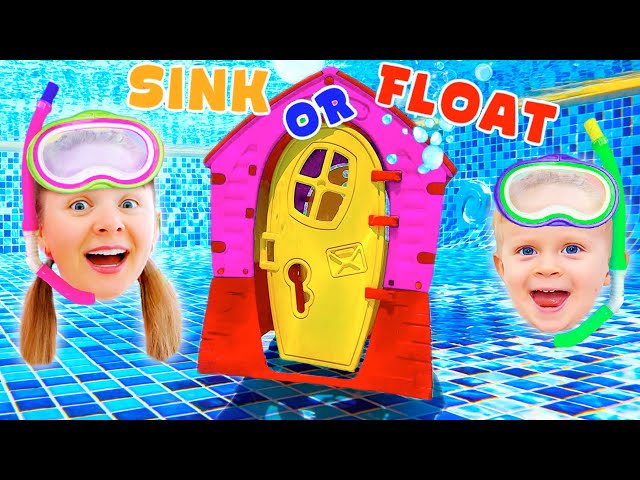 Sink or Float with Oliver and Mom - Cool Science Experiments for Kids class=