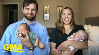 Mom with double uterus gives birth to twins by Good Morning America 19,493 views 1 day ago 2 minutes, 32 seconds