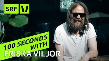 100 Seconds with Friska Viljor (Joakim Sveningsson) | Interview | SRF