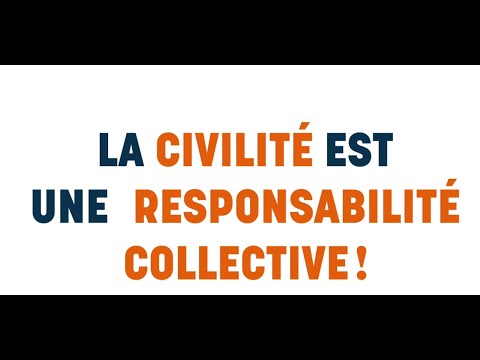 Vidéo: Est-ce que le sens de la civilité ?