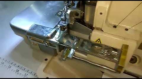 Over lock pin seam attachment