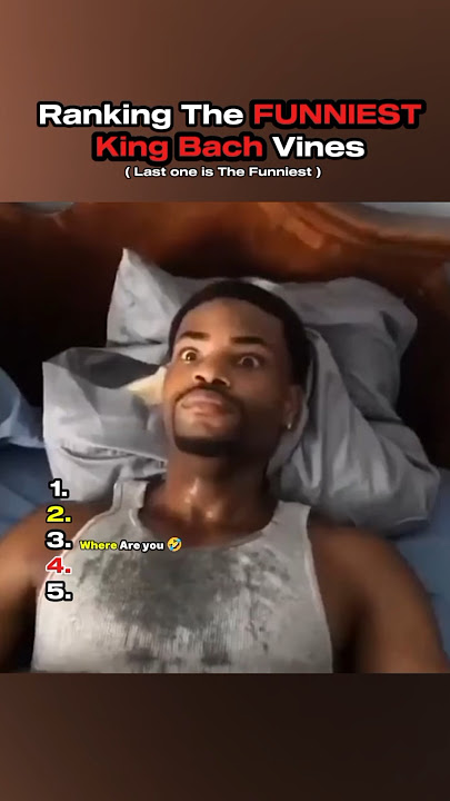 Ranking Funniest King Bach Vines 😭#ranking #viral #funny #Short