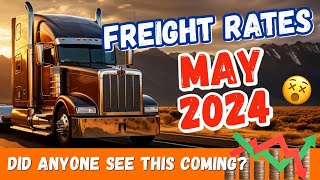 Can You BELIEVE These Freight Rates?? | Trucking Market Update May 2024 screenshot 3