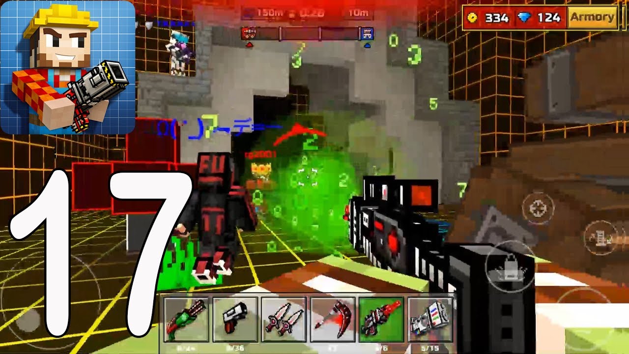 Pixel Gun 3D - Siege Gameplay Walkthrough #17 (iOS, android)