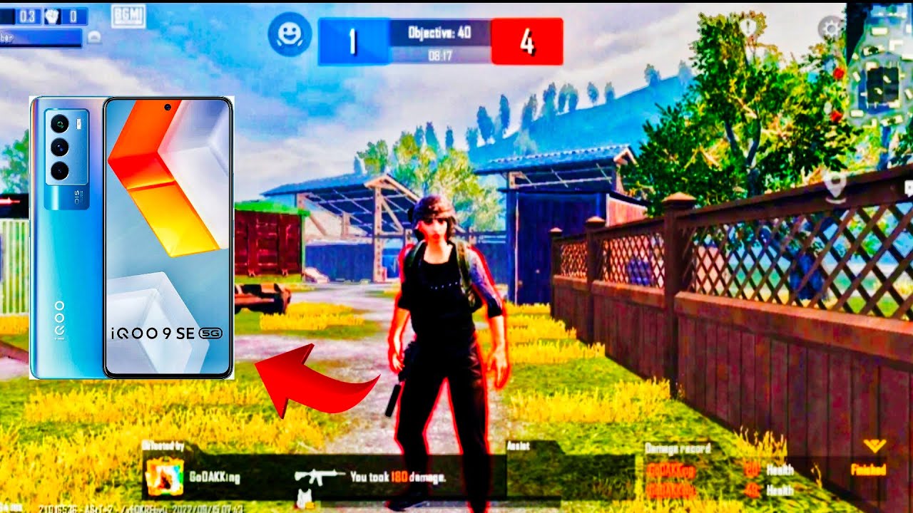 IQOO 9 Se Gaming Test Bgmi 90fps || Mr lalit gaming 🥰