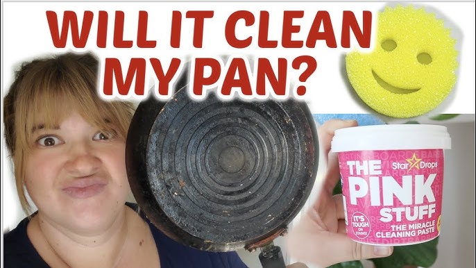 Not Your Mom's Cleaning - Are you Team Pink Stuff or Team Power Paste by Scrub  Daddy? Comment ❤ for Pink Stuff and 💛 for Power Paste. Share this post for  %15