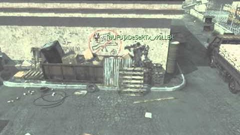 Where to hide for infected on Bakaara MW3 - Gameplay