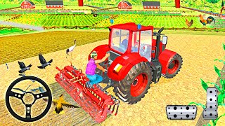 Real Tractor Driving Simulator Game 2021 | New Tractor Game – Android Gameplay screenshot 2