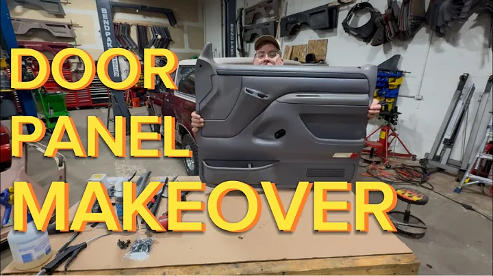 OBS Ford Door Panel 🔺Switch Bezel Repair Bracket 🔺New Arm Rest 🔺New Switches 🔺Door Sweeps & Cleaning