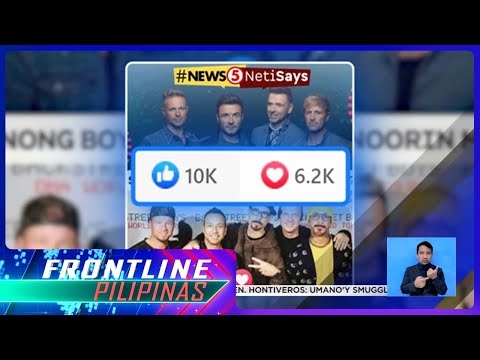 Tapatang concert ng Backstreet Boys, Westlife | Frontline Pilipinas