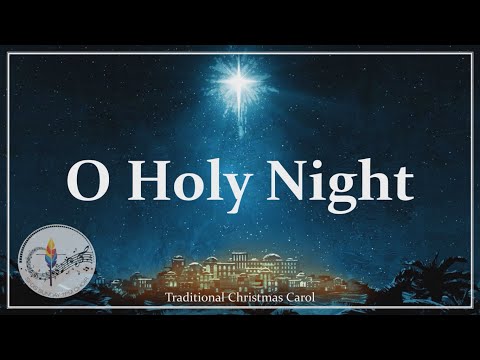 O Holy Night | Beautiful Christmas Carol | All Verses | Solo &amp; Piano w/ Lyrics | Sat. 5pm Choir