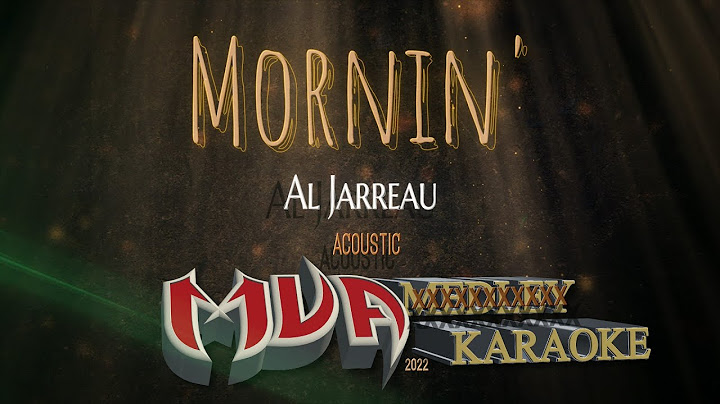 Mornin' Acoustic version - Acoustic performance video thumbnail