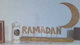 زينة رمضان 2021 بأشياء بسيطة 💗 النتيجة رائعة لجو رمضاني أنيق