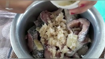 Sumi naga bamboo shoot fish curry | naga fish curry