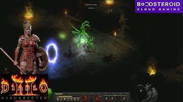 Diablo 2 Resurrected Gameplay #3 with Amazon Class on Boosteroid Cloud Gaming Platform