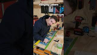 Hang wall letters
