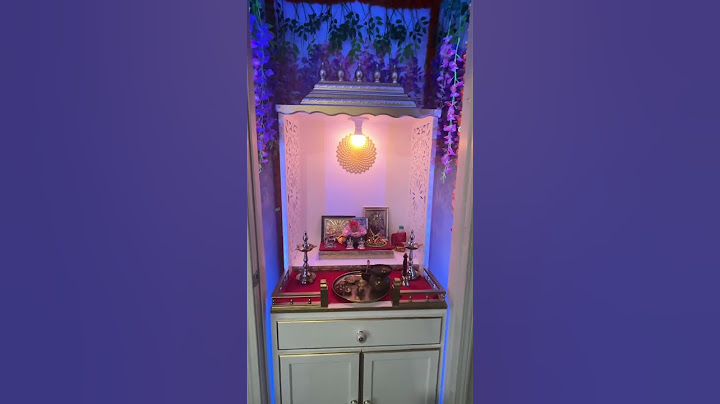 DIY Pooja Mandir | Temple