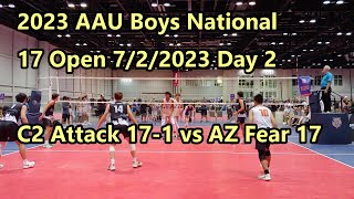 2023 AAU National C2 Attack vs AZ Fear 7/2/2023