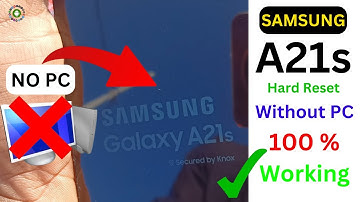 Samsung A21s hard reset 2025 Android 12 | Pattern Password Unlock FRP Bypass