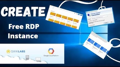 How To Create Free RDP In 2021 | Qwiklab Free RDP Instance | Create Unlimited RDPS By Qwiklab